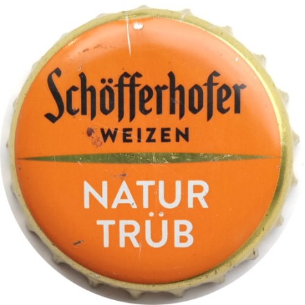 Пивная пробка Германия - Schofferhofe r Weizen Natur Trub