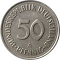 ФРГ 50 пфеннигов 1992 год (A)
