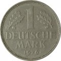 ФРГ 1 марка 1976 год (D)