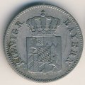 Бавария 6 крейцеров 1854 год