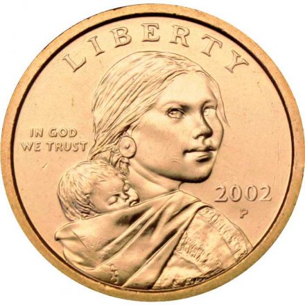 США 1 доллар 2002 год - Парящий Орёл (P)