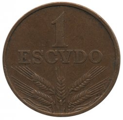 Португалия 1 эскудо 1969 год