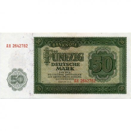 ГДР 50 марок 1948 год - UNC