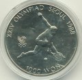 Южная Корея 1000 вон 1987 год - XXIV летние Олимпийские Игры, Сеул 1988. Теннис (AU)