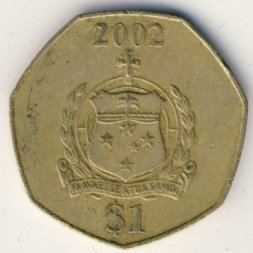 Самоа 1 тала 2002 год