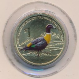 Монета Тувалу 1 доллар 2013 год