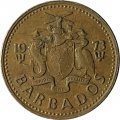 Барбадос 5 центов 1973 год (без отметки МД)