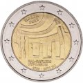 Мальта 2 евро 2022 год - Доисторические места Мальты - Хал-Сафлиени