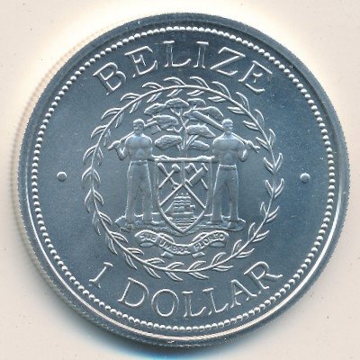 Белиз 1 доллар 2002 год