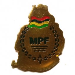Значок Маврикий MPF. Полиция Маврикия