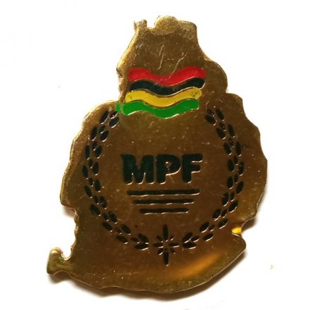 Значок Маврикий MPF. Полиция Маврикия