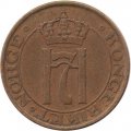 Норвегия 2 эре 1939 год - Король Хокон VII