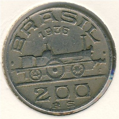 Бразилия 200 рейс 1936 год - Виконт ди Мауа. Паровоз