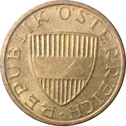 Австрия 50 грошей 1989 год