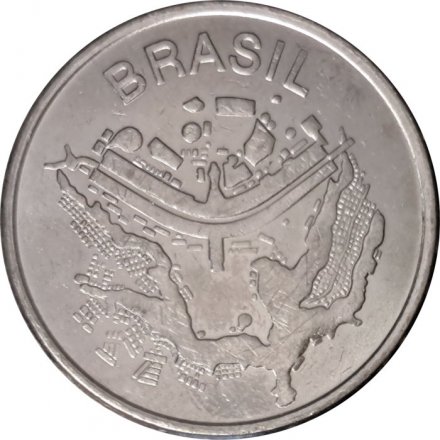 Бразилия 50 крузейро 1984 год