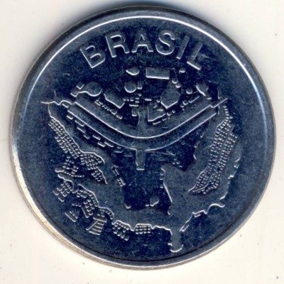 Бразилия 50 крузейро 1984 год