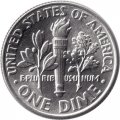 США 1 дайм (10 центов) 2004 год - Франклин Рузвельт (D)