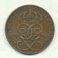 Швеция 5 эре 1929 год - Король Густав V