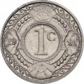 Антильские острова 1 цент 1991 год