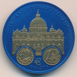 Либерия 5 долларов 2005 год