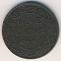 Канада 1 цент 1908 год
