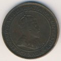 Канада 1 цент 1908 год