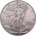 США 1 доллар 2022 год - Шагающая свобода - Орел с дубовой веткой