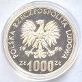Польша 1000 злотых 1986 год