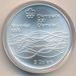 Канада 5 долларов 1975 год