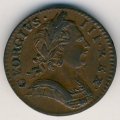 Великобритания 1 фартинг 1773 год