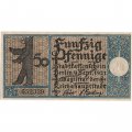 Германия (нотгельд) 50 пфеннигов 1921 год - Серия &quot;Районы Берлина&quot;. Лихтенберг около 1790 г. (вид 17) - UNC