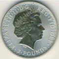 Великобритания 2 фунта 1999 год - Британия на колеснице