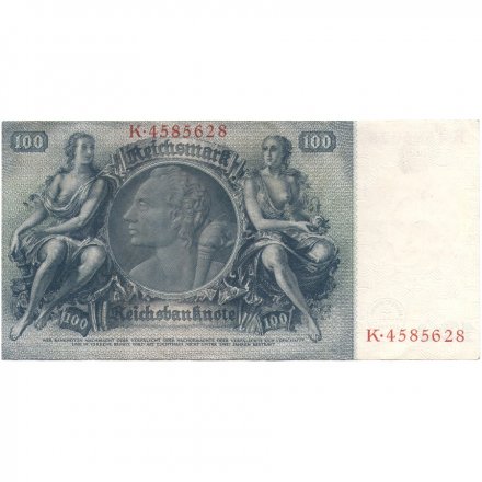 Веймарская республика 100 рейхсмарок 1935 год - VF+