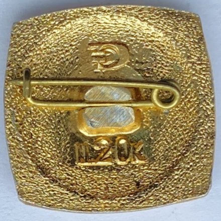 Значок. Футбол. Бронзовый призер Чемпионата СССР. Днепр 85