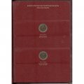 Набор монет серии «Красная книга» (1991-1994) в альбоме с шубером