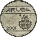 Аруба 25 центов 2001 год