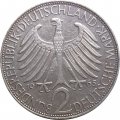 ФРГ 2 марки 1965 год (J) - Макс Планк