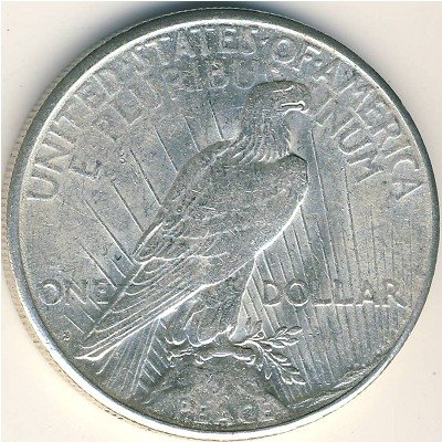 США 1 доллар 1923 год (S)