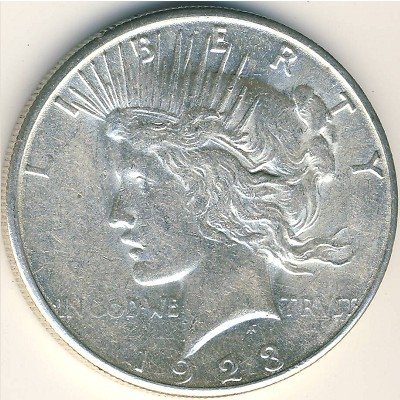 США 1 доллар 1923 год (S)