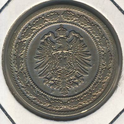 Германия 20 пфеннигов 1887 год