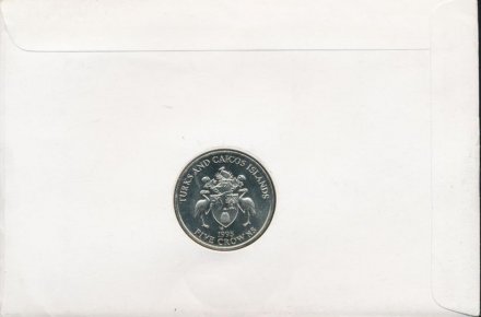 Теркс и Кайкос 5 крон 1995 год