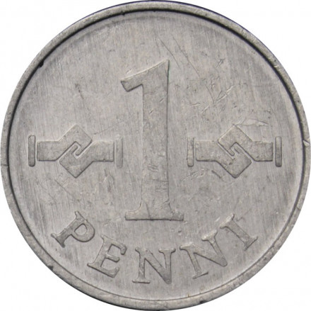 Финляндия 1 пенни 1974 год