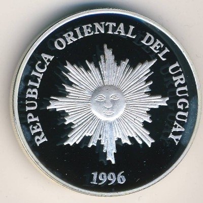 Уругвай 100 песо 1996 год