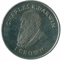 Фолклендские острова 1 крона 2009 год - Чарльз Дарвин