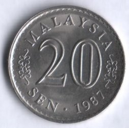 Малайзия 20 сен 1987 год