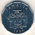 Ямайка 1 цент 1996 год