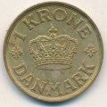 Дания 1 крона 1935 год