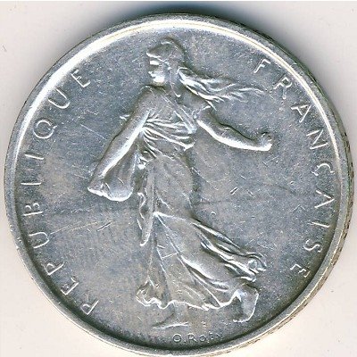 Франция 5 франков 1965 год