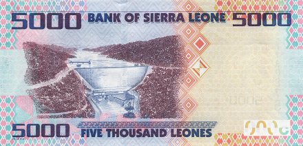 Сьерра-Леоне 5000 леоне 2013 год - Сенгбе Пье
