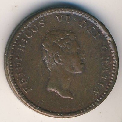 Дания 2 скиллинга 1811 год